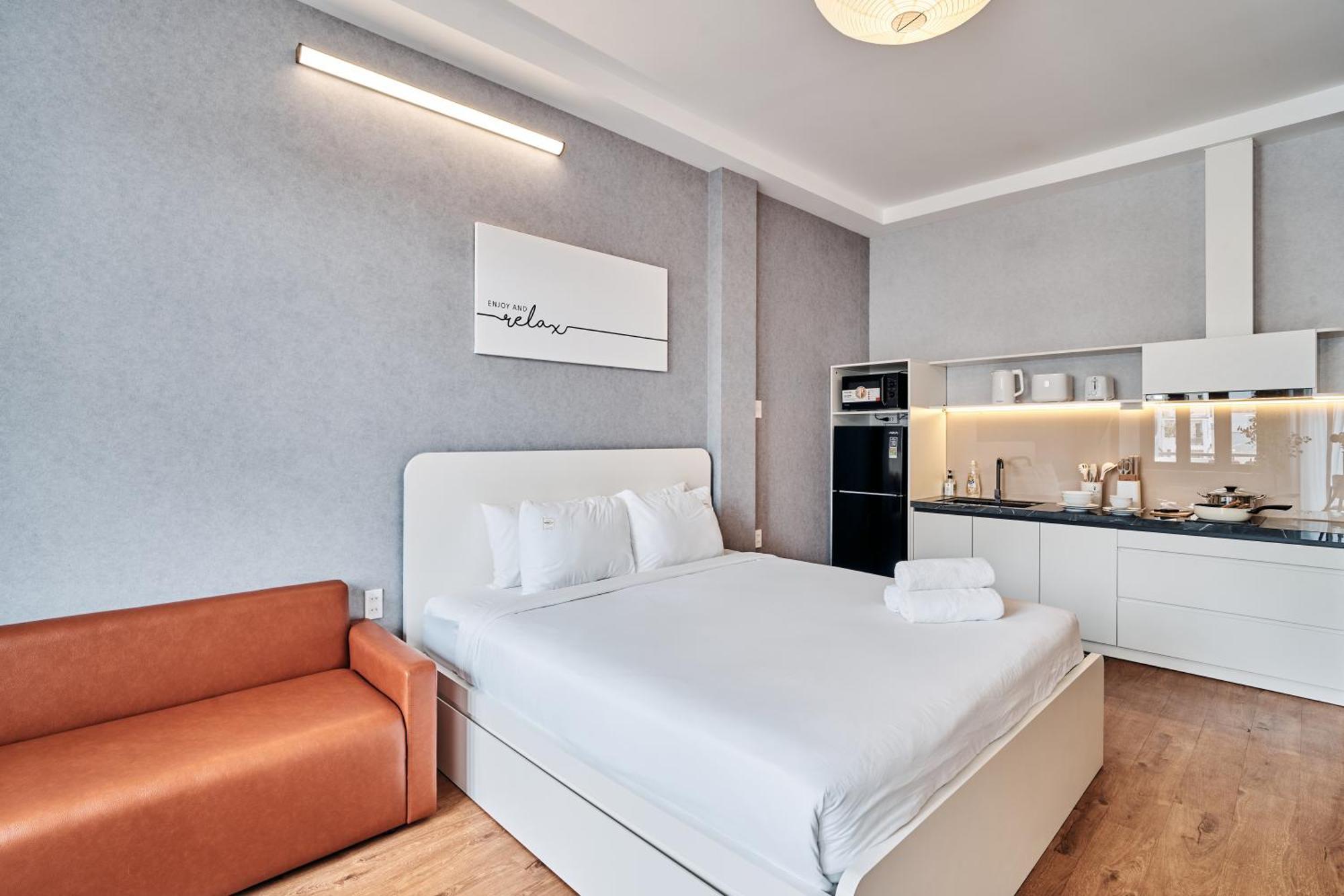 S Lux 5 Mins Walking In अपार्टमेंट Ho Chi Minh City